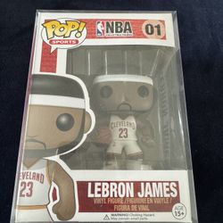 Lebron James Funko Pop Cavs Vaulted Pop Life Edition 