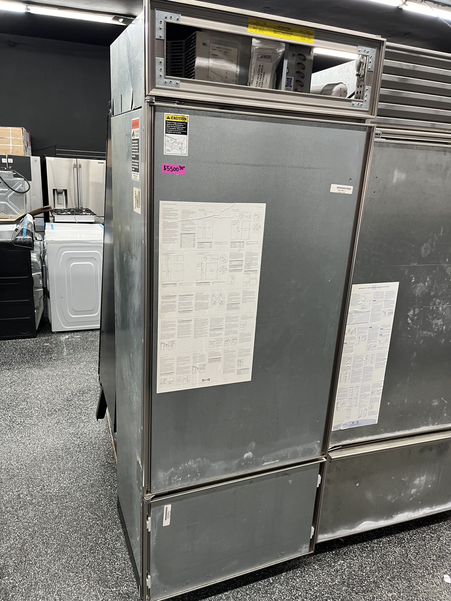 Panel Ready Built In 30” Sub Zero Bottom Freezer Refrigerator