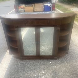 Vintage Wooden living room cabinet