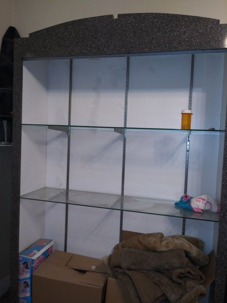 Free LARGE display case. MUST PICK UP
