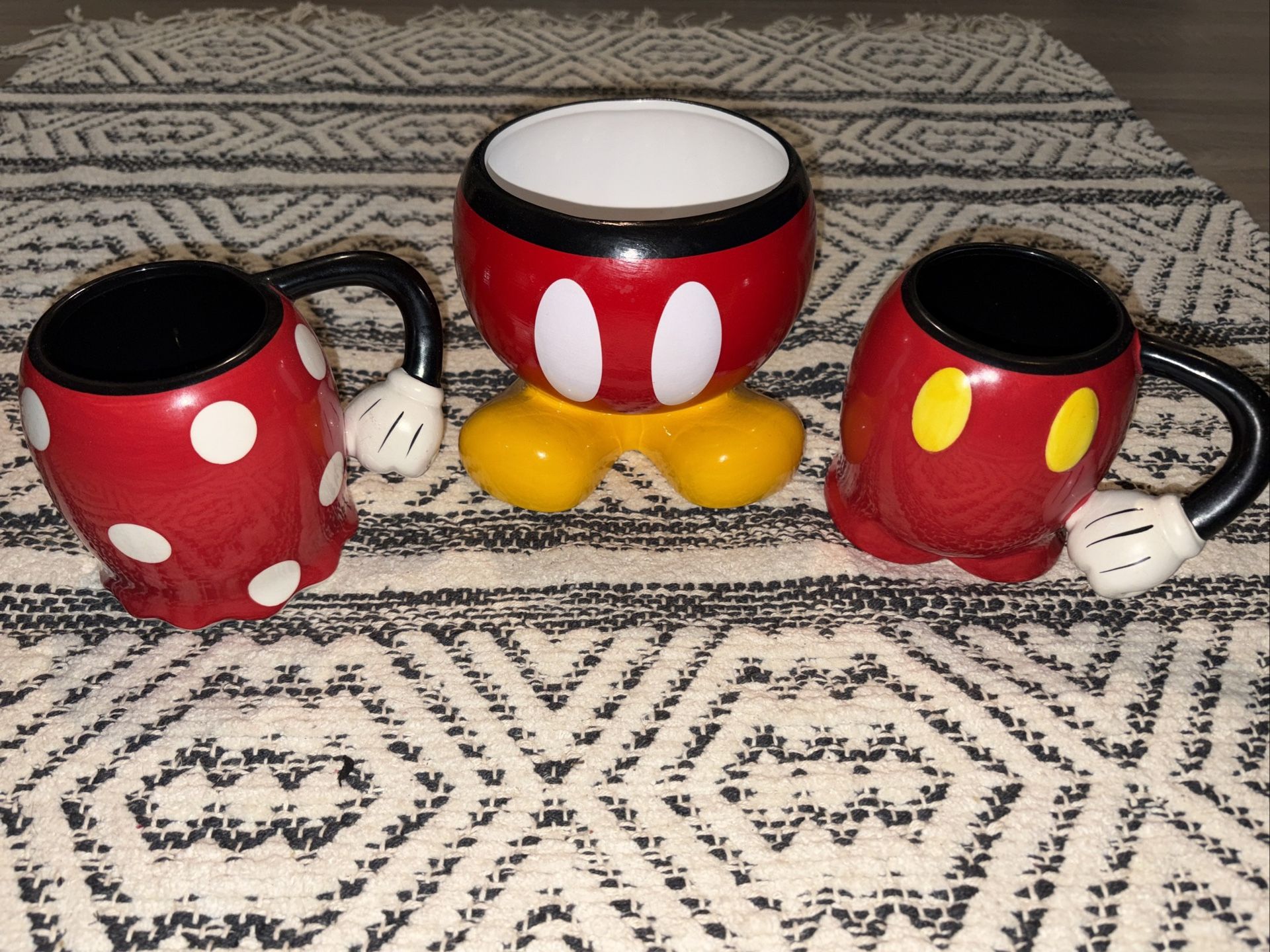 Mickey And Minnie Ceramic Mugs