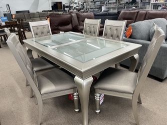 Luxury Table 6 Chairs 