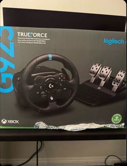 Logitech - G923 Racing Wheel and Pedals for Xbox Series X|S, Xbox One and PC - Black