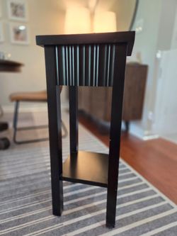 Pier One Imports Black Side Table / Plant Stand
