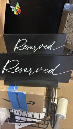Reserved Sign