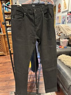 Cotton:On Slim Leg Black Jeans – Size 32 – New (No Tag)