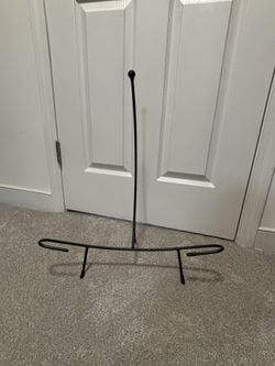 Large Wrought iron Decorative Plate Stand