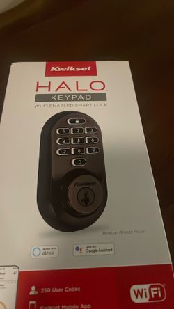 Kwikset Halo keypad