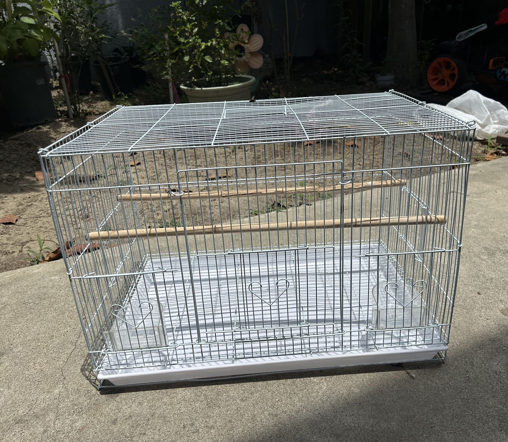 White Bird Cage