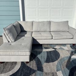 Gray Sectional Couch