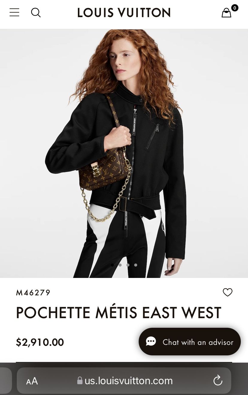 LV POCHETTE METIS EAST WEST M46279 in 2023