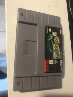 Frogger Super Nintendo game