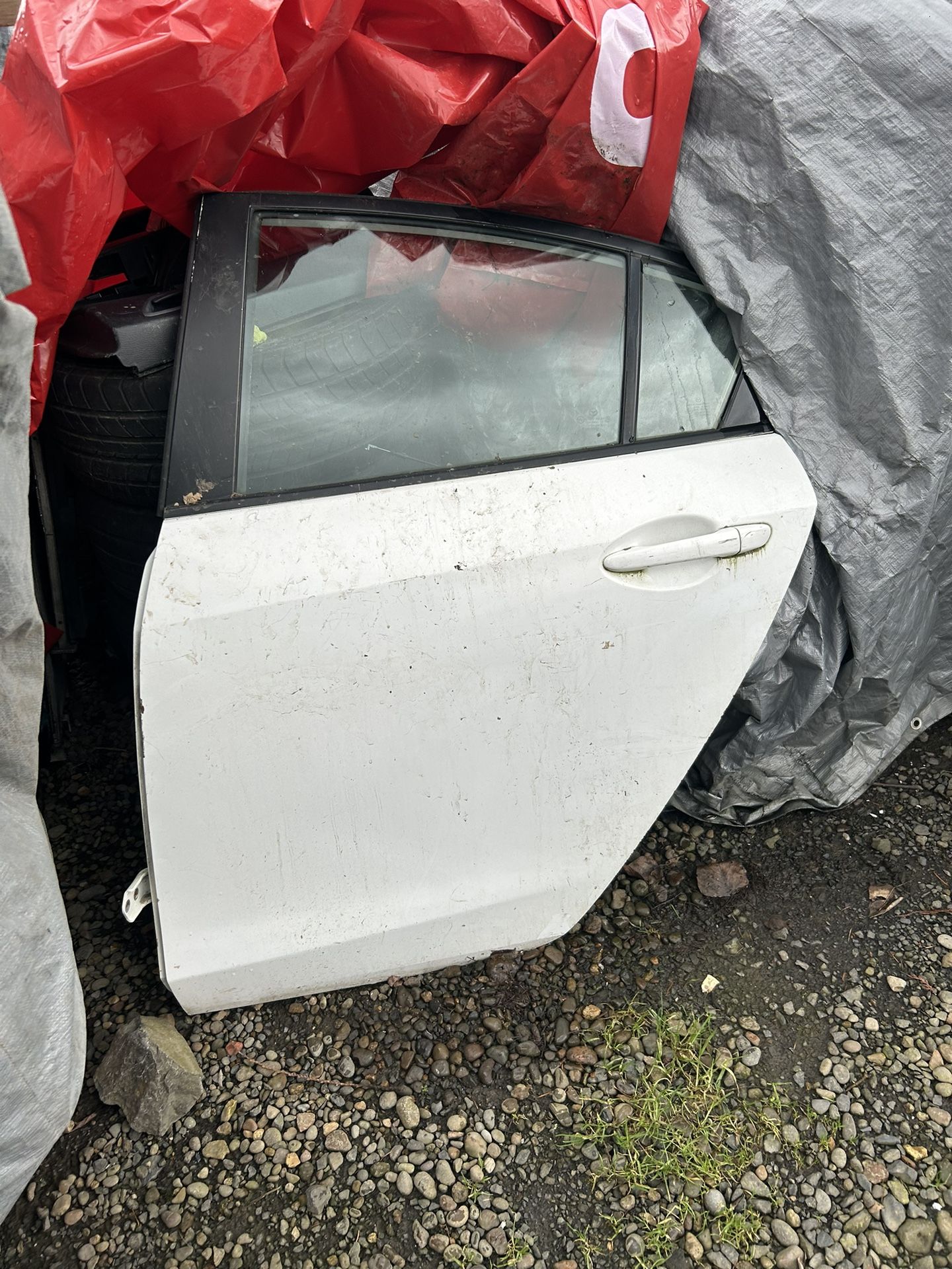 2010-2013 Mazda 3 Driver Rear Driver Side Door Sedan
