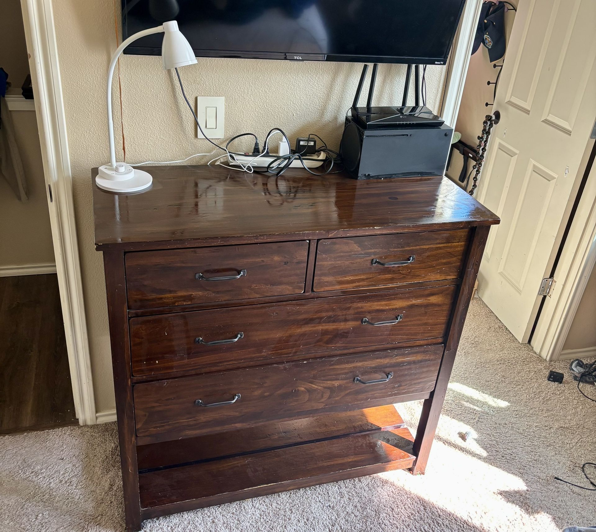 Pottery Barn Kids Dark Wood Dresser 