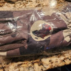 Camouflage Gloves With AFRICAN continent 