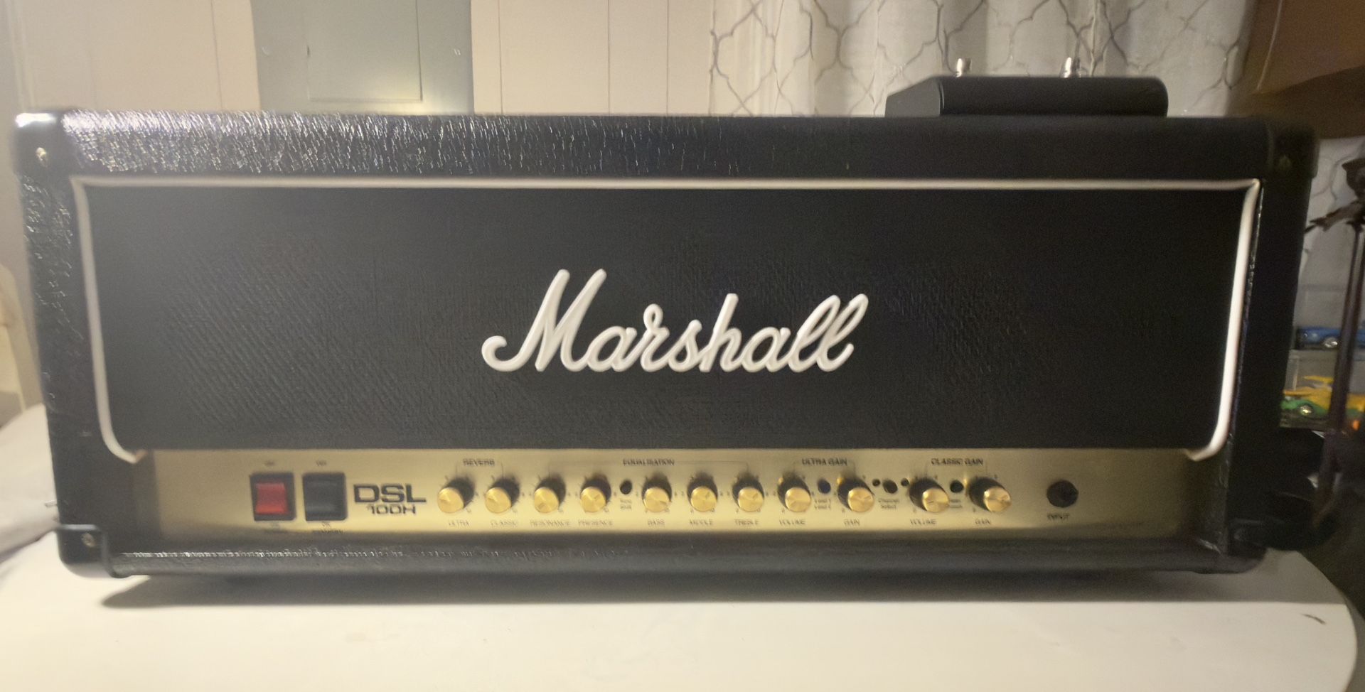 Marshall DSL100H Tube Amp Head + Footswitch – 100W/50W Half-Power – Excellent Condition