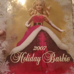 2007 holiday barbie
