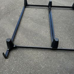 Queen Sized Bed Frame Plastic Legs. 