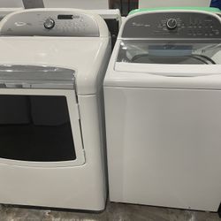 Whirlpool Set Washer And Dryer Electric 