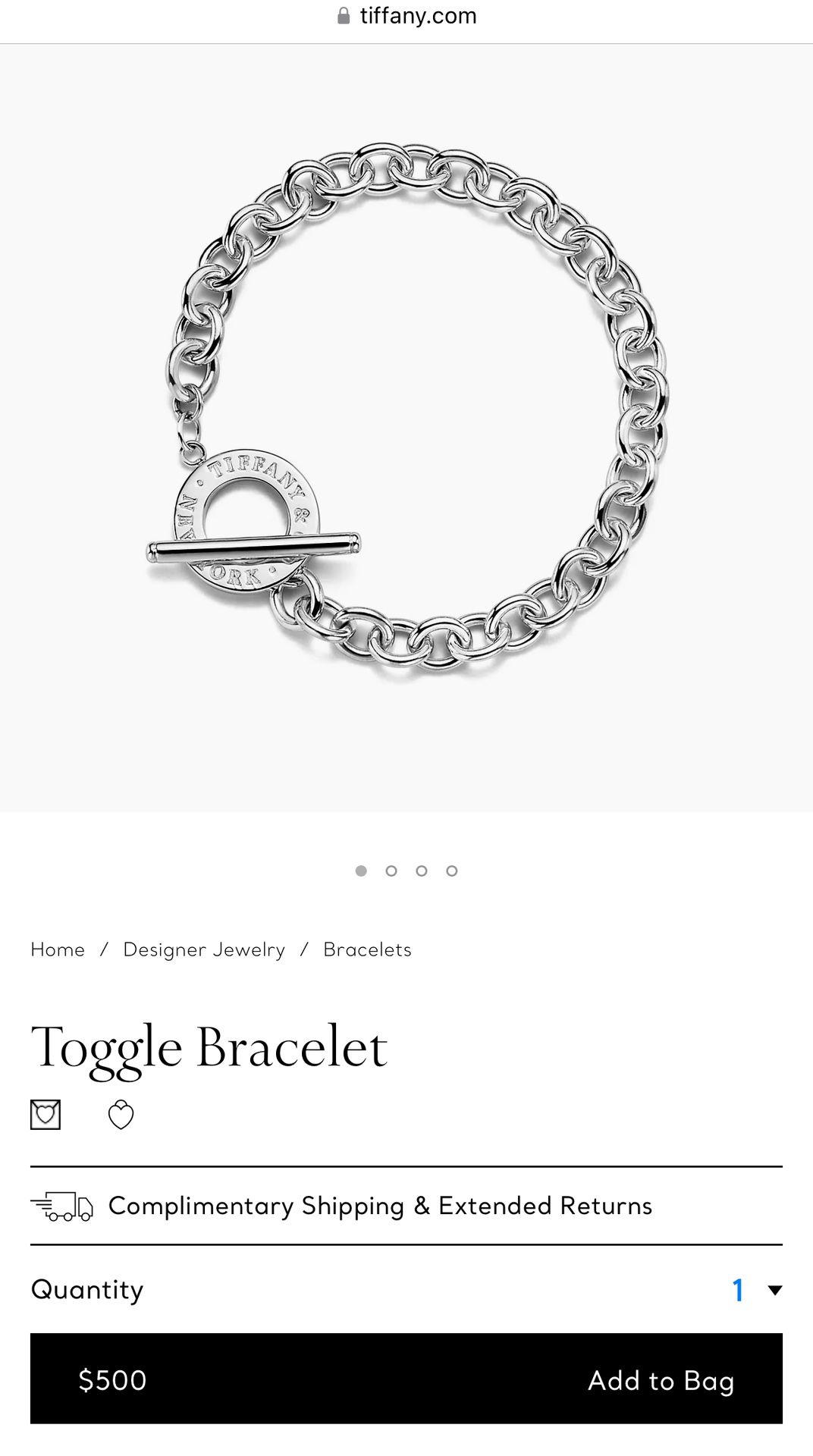 Tiffany Bracelet