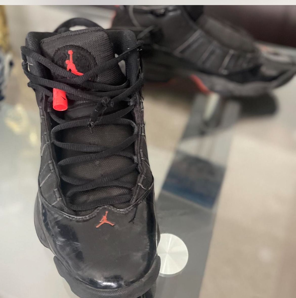 Red And Black Jordan