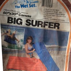 Big surfer water float