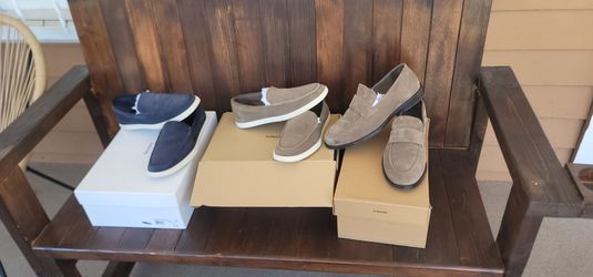 Vince men's shoes size 8 used but great condition no rips clean each $80 take all 3 for $200