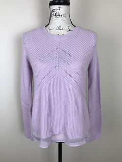 LUCKY 🍀 BRAND purple sweater