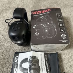 PROHEAR 037 Bluetooth 5.0 Hearing Protection Headphones
