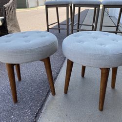 Mid-Century Stool West Elm 