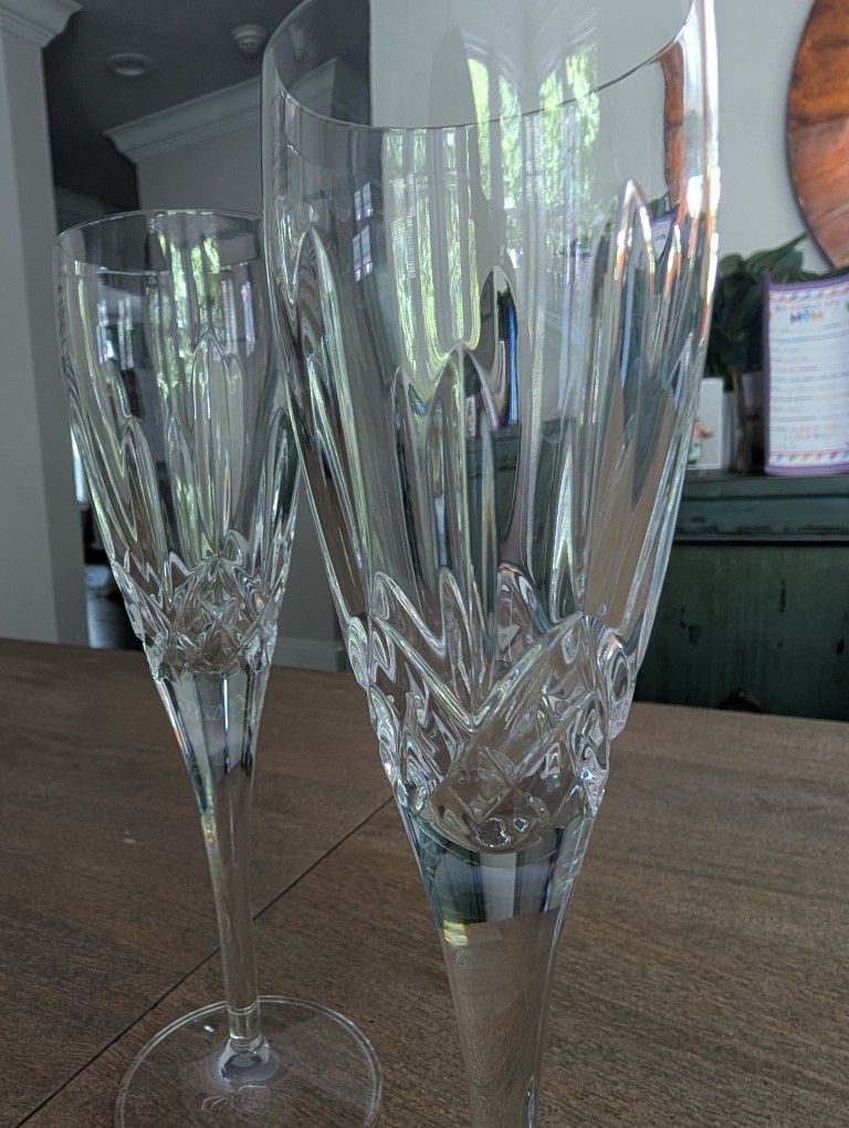 Waterford Champagne Flutes