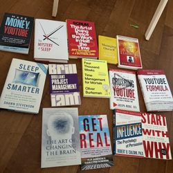 books - $5 dollars each 