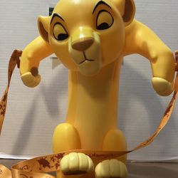 Disney Parks Lion King Baby Simba Popcorn Bucket With Strap