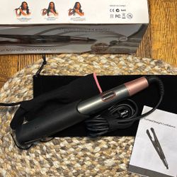 NEW! Hair Curling Iron And Straightener 
