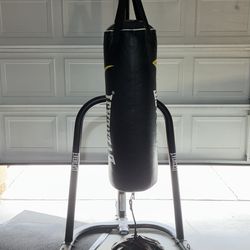 Heavy Bag with Stand and Anchor