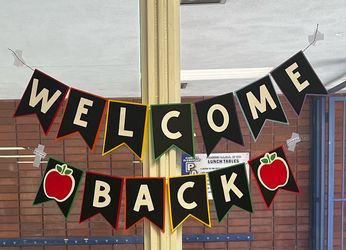 Welcome back banner