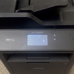 Brother MFC-L5850DW Business Laser Printer – Low Pages, New Drum, Extra Toner