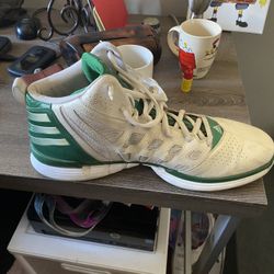 Adidas Green Shoes Size 18