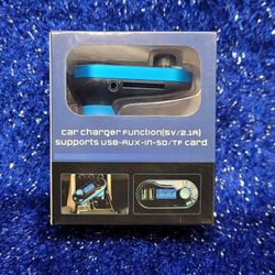 Brand new Bluetooth FM Transmitter , Car Aux Bluetooth and USB Bluetooth compatible with any car stereo Bz4