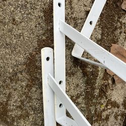 Shelf Brackets And Wood Shelves $18
