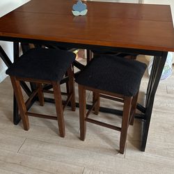High Top Foldable Dining Table