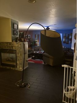 Standing-hang floor lamp