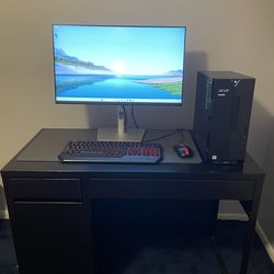 Acer Aspire TC -885  DeskTop,  27” Dell Monitor  & Window 11