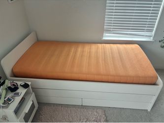 Ikea double bed .