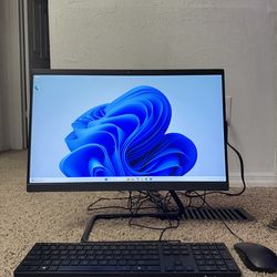 Lenovo All in One Desktop Computer System Touch Screen