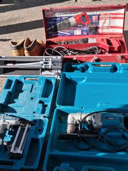 Lot Of Used power tools
