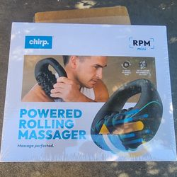 Chirp RPM Mini Rolling Percussion Massager Percussion Therapy Rechargeable (New)