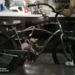 Gas Motor Electra Bike