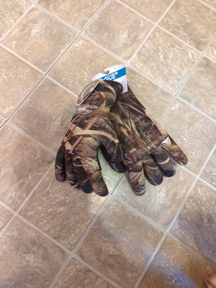 Duck Hunting Neoprene Gloves