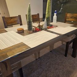 Diming Table With 4. Chairs $180